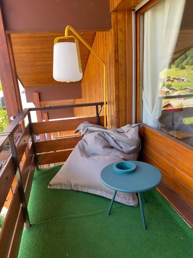 Charmant Appart Style Chalet, Simple Et Soigne Le Grand-Bornand Francia